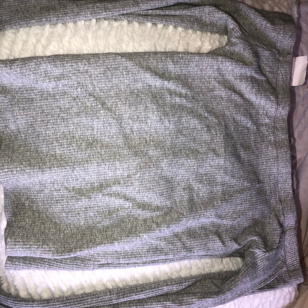 Off the shoulder crop top